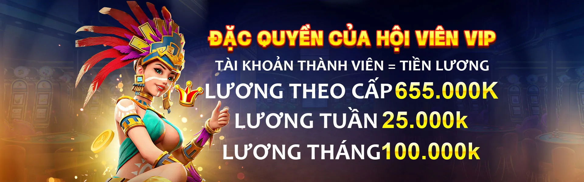 Hình ảnh banner chính trò chơi Slot tại shbeta